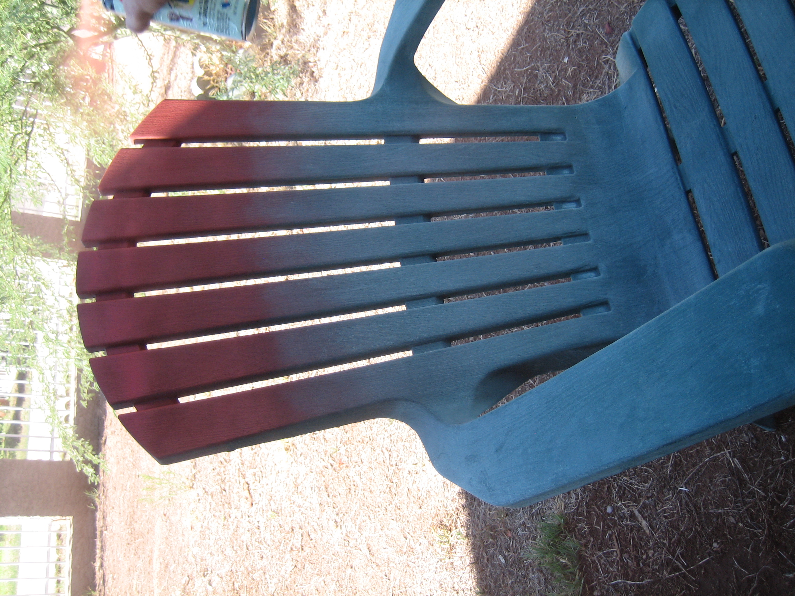 Ugly Plastic Chairs Reclaimed and Made New With Some Love 